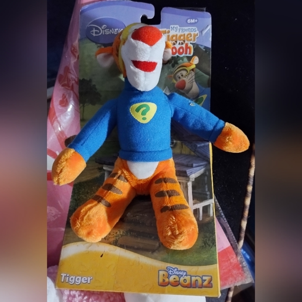 New Disney Plush Superhero Tigger Beanz Winnie the Pooh and Friends